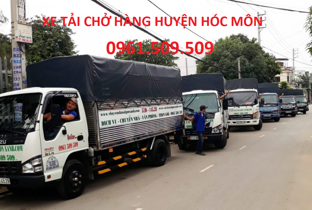  xe tải chở hàng huyện Hóc Môn 
