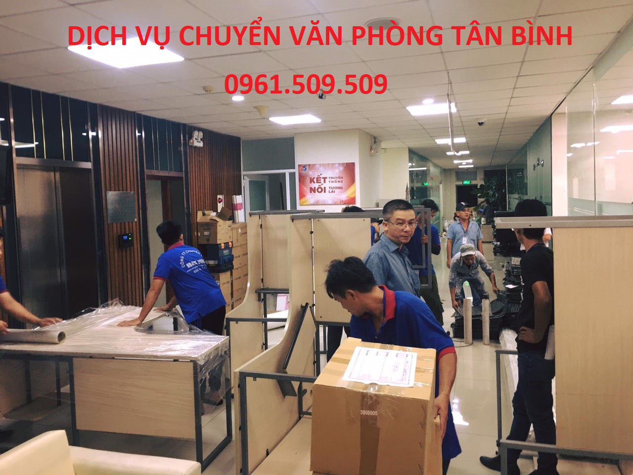 dịch vụ chuyển văn phòng quận Tân Bình